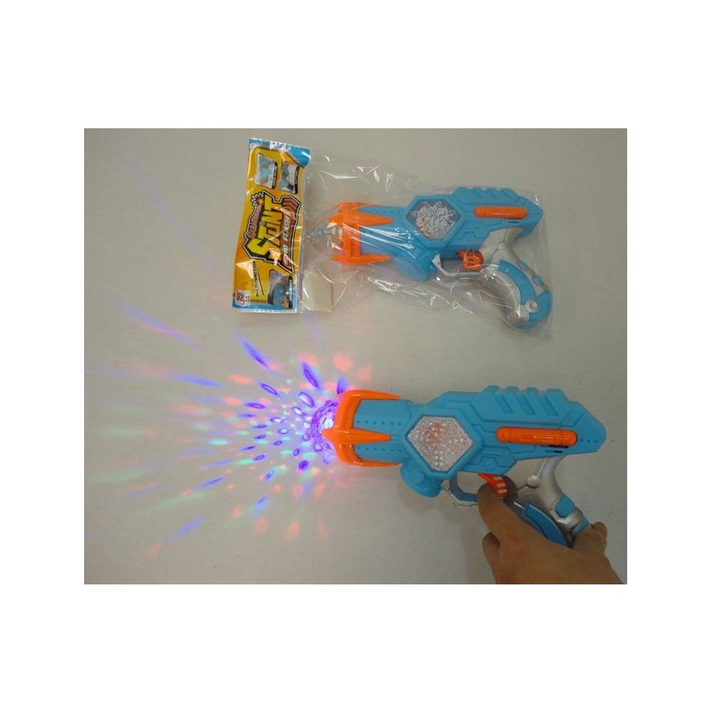24 Pieces of 9.5" Light 'n Sound Gun [kaleidoscope Lights]