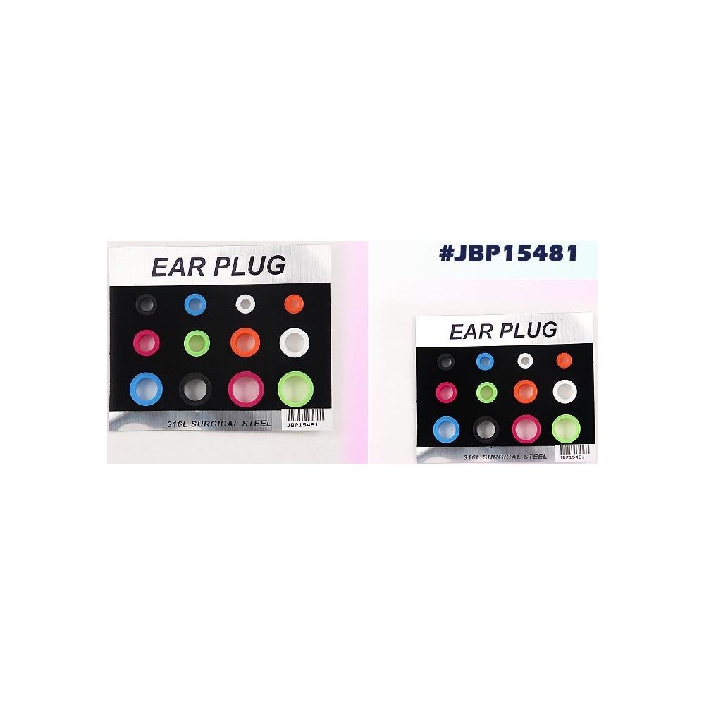 96 Pieces of Bodyjewelry Ear Plug