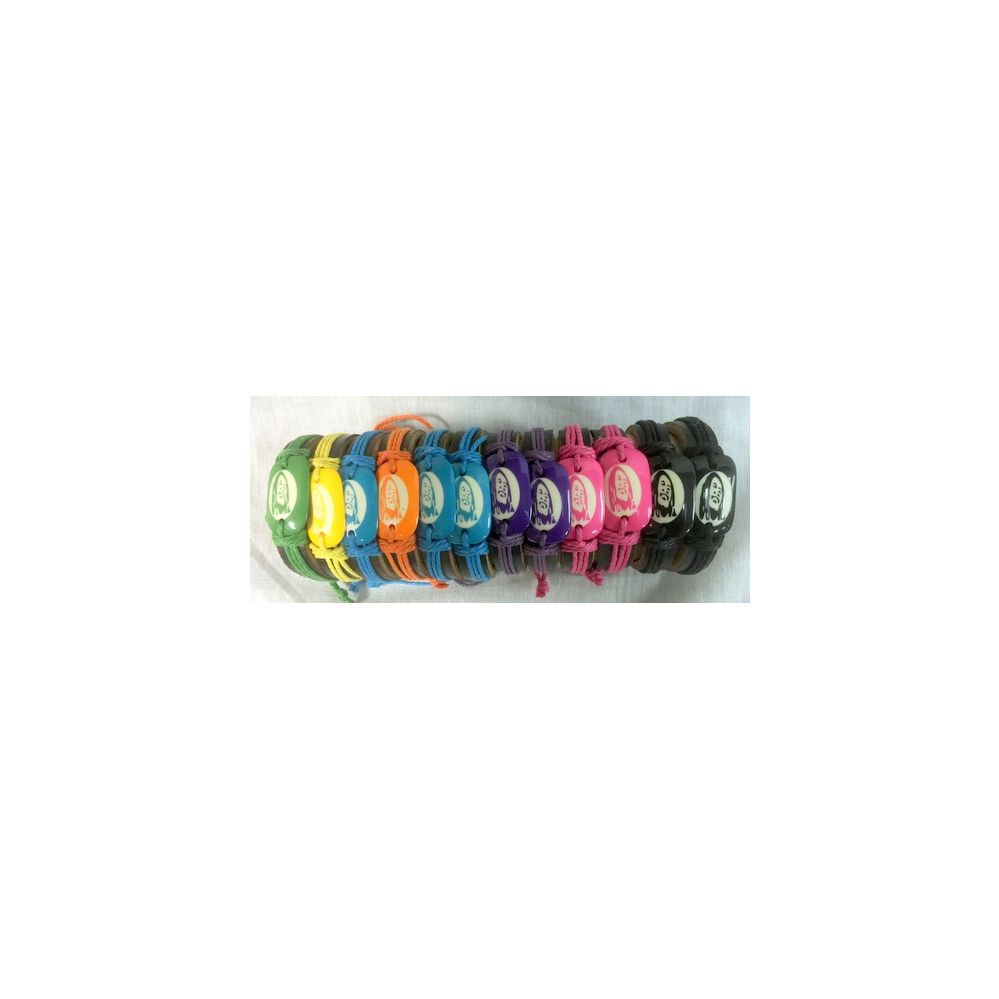 96 Pieces of Assorted Colors Bob Marley Bracelet