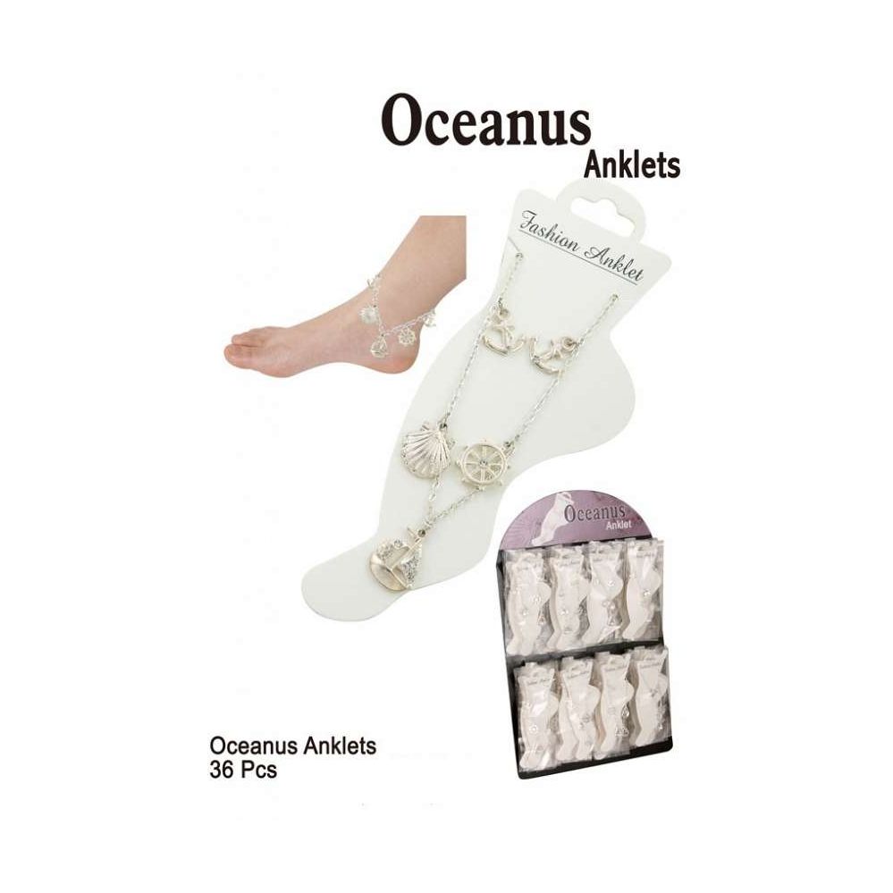 36 Wholesale Oceanus Anklets