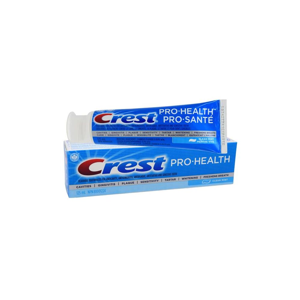 48 Wholesale Crest Toothpaste 125ml Pro Health Clean Mint