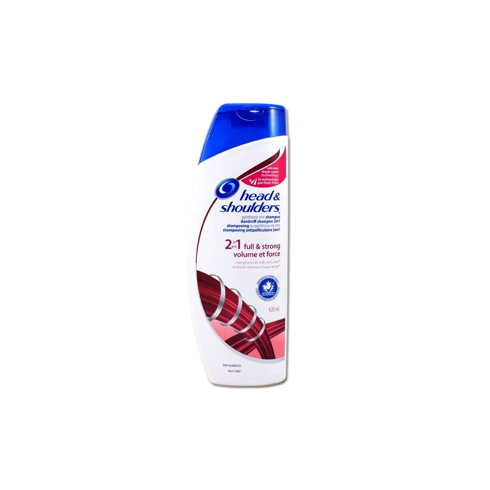 18 Pieces of Head & Shoulders 420ml Full & Strong