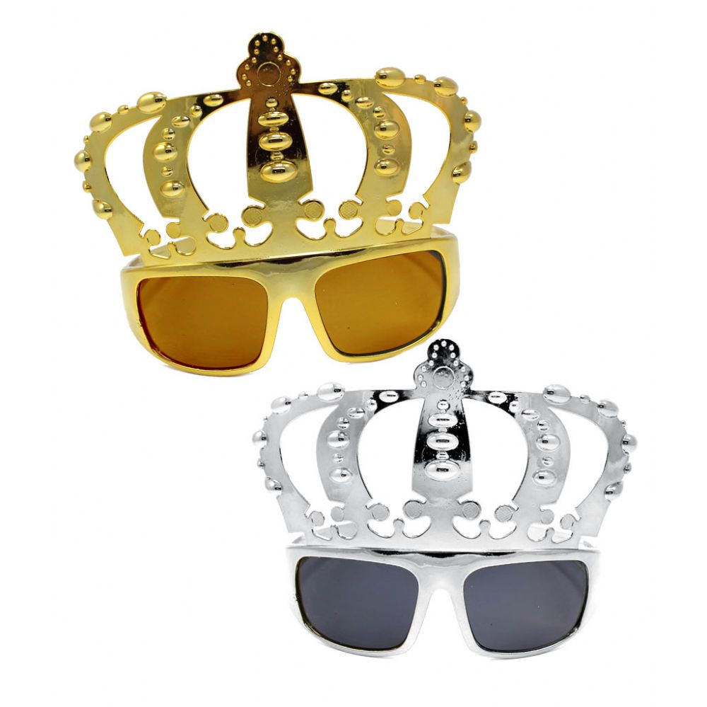 25 Wholesale Crown Sunglasses - Assorted 12ct