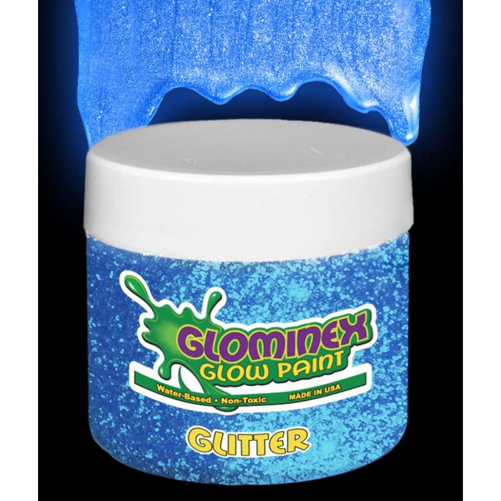 Glominex Glow Paint Pint Blue