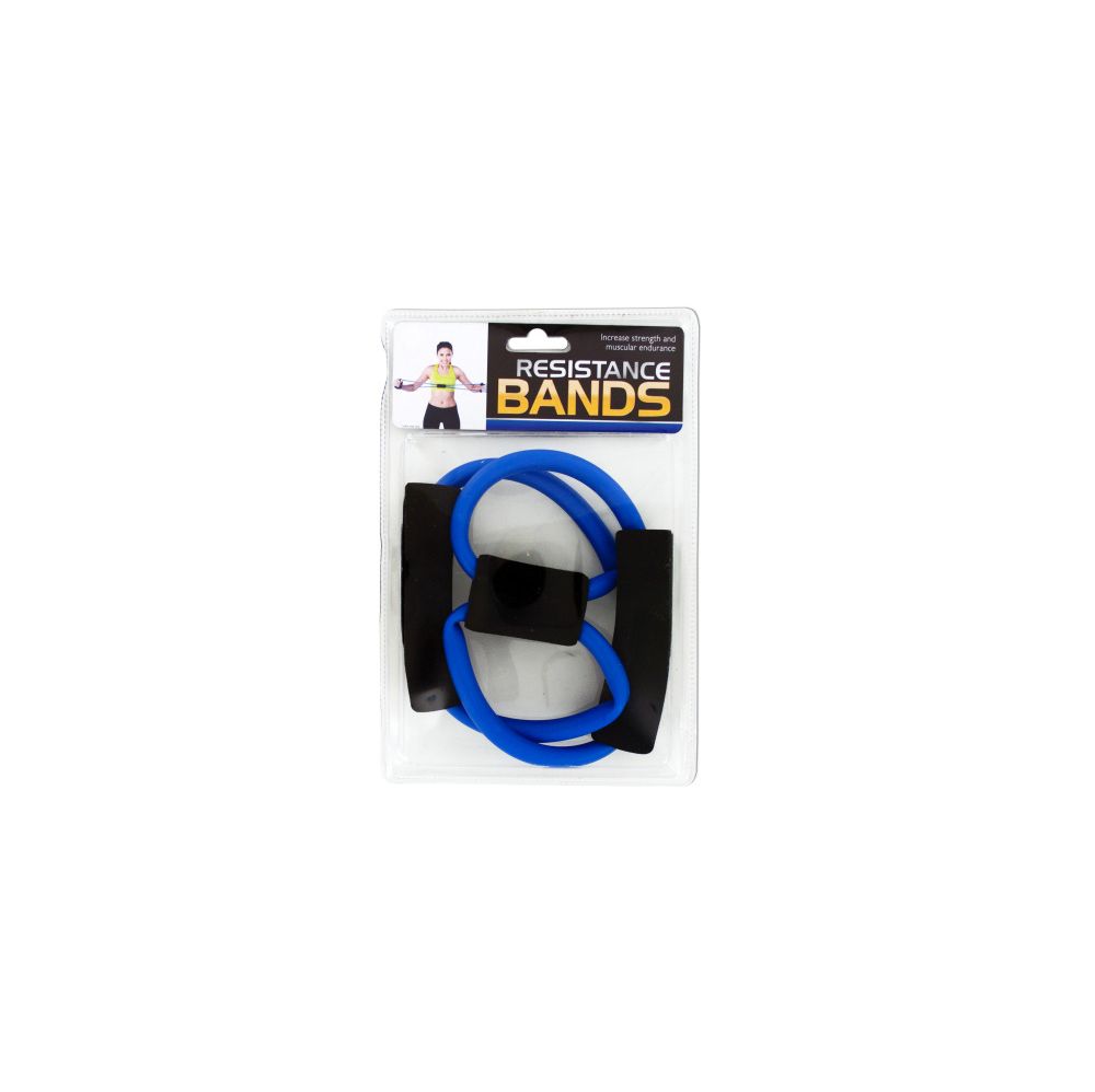 18 Pieces of Portable Resistance Bands With Foam Handles