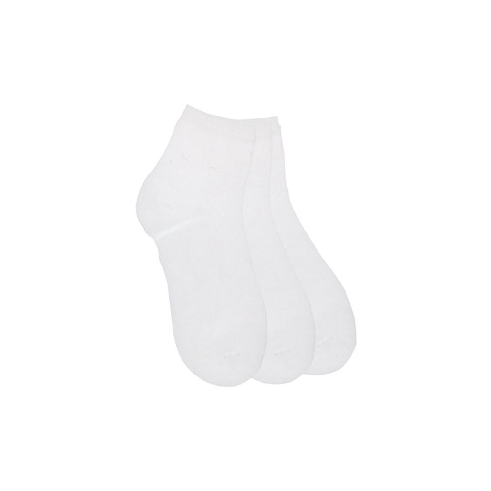 180 Pairs of Women's Tipi Toe White Ankle Socks