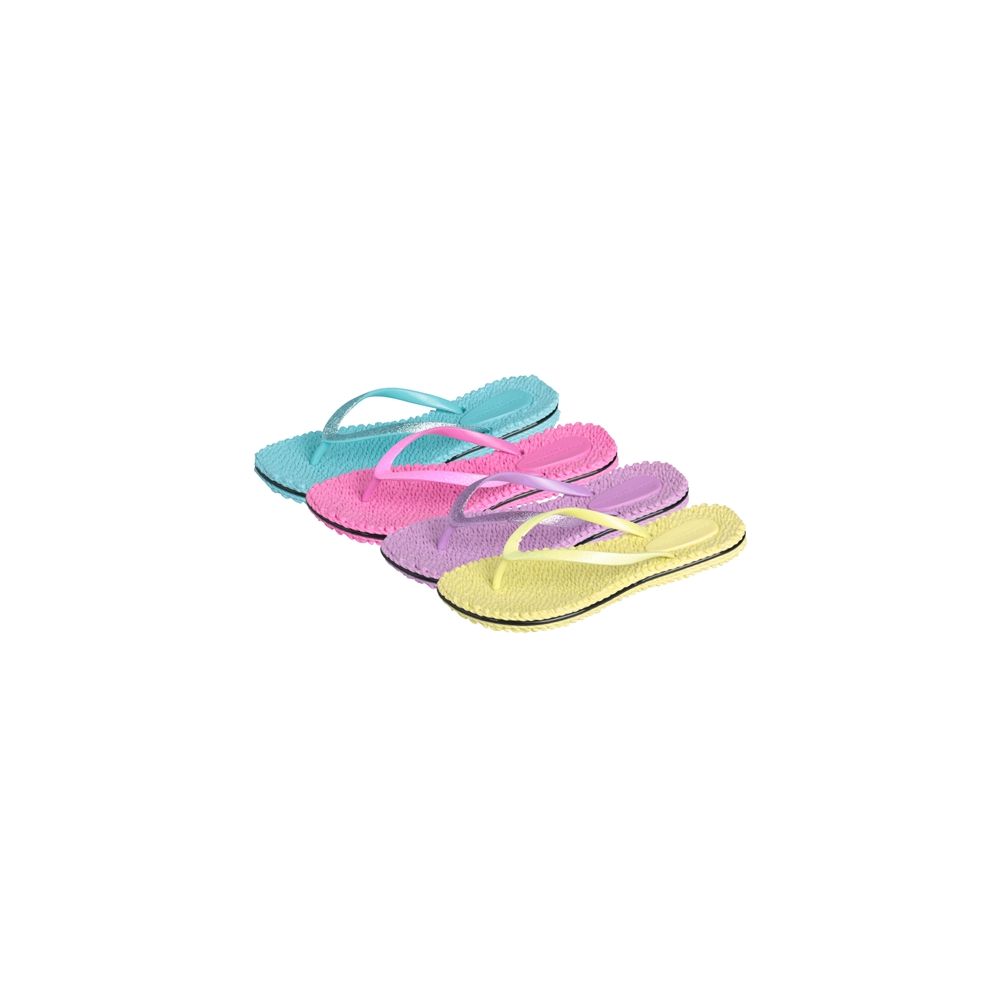 36 of Women's Pastel Colored Flip Flop Sizes & Colors Assorted Per Case.