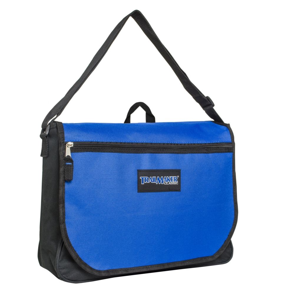 24 Pieces Trailmaker Messenger Bag - Blue Only - Shoulder Bags & Messenger Bags