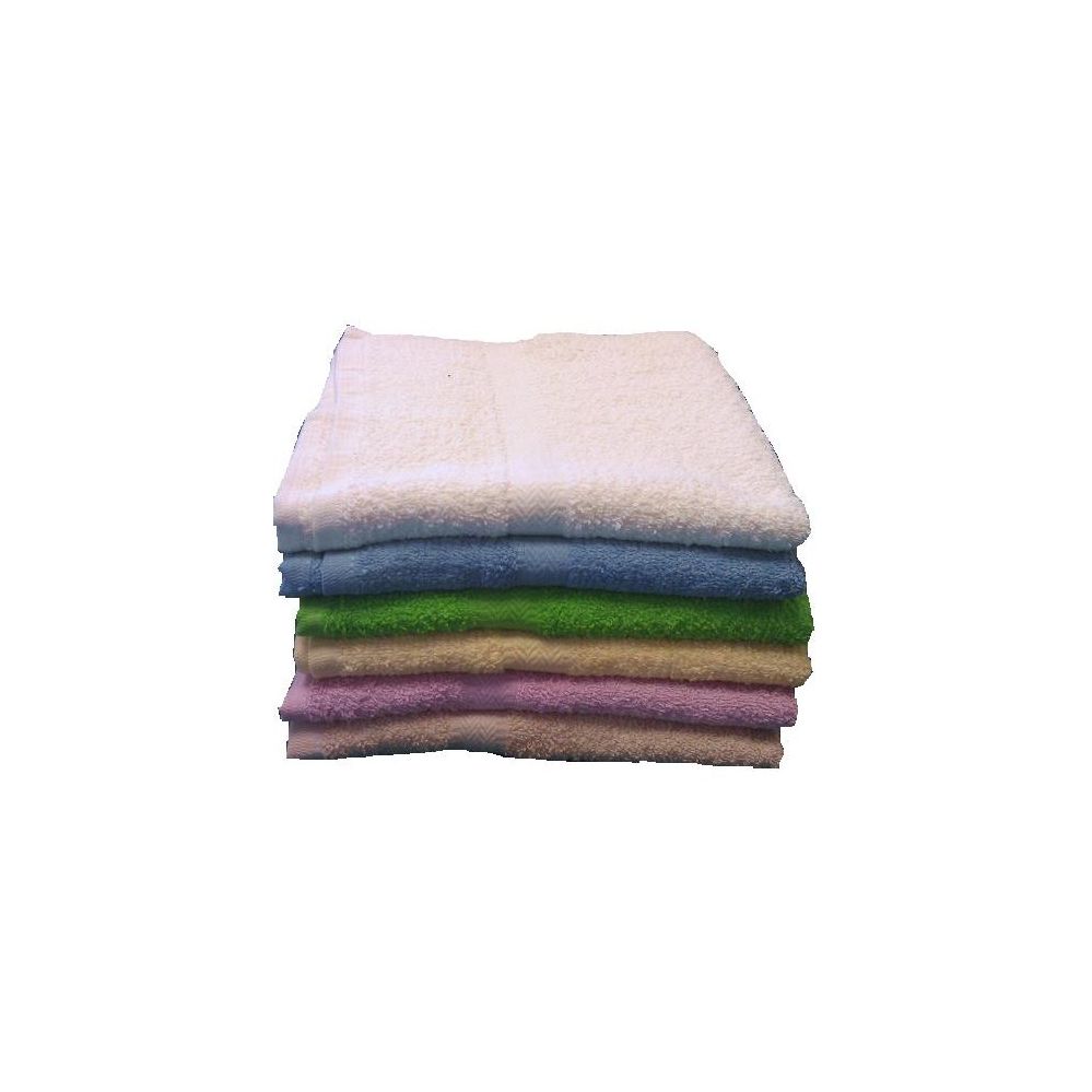 72 of 22x44 Solid Terry Bath Towel 6 Lb Assts