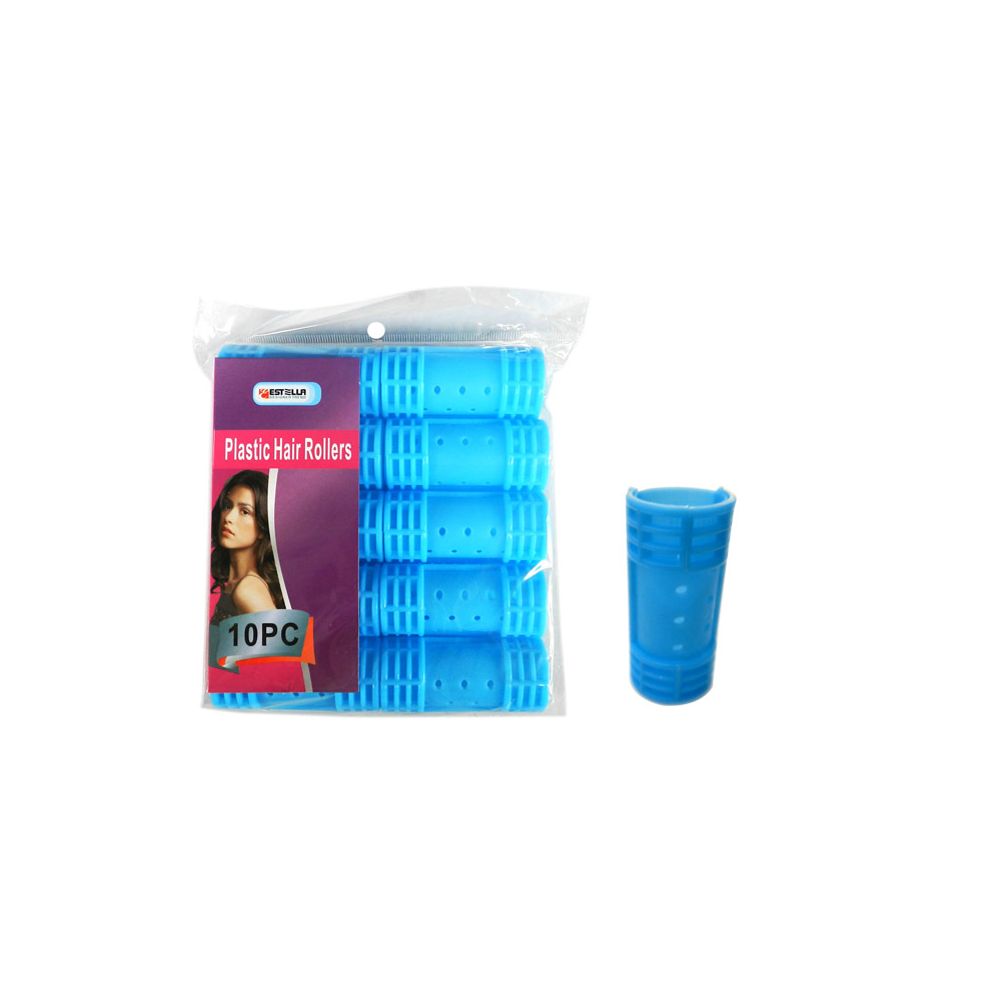 96 of 10 Piece Plastic Hair Roller