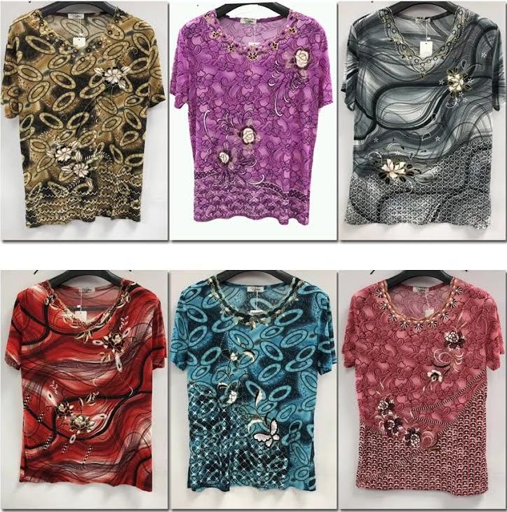 144 of Women's Floral Fashion Top