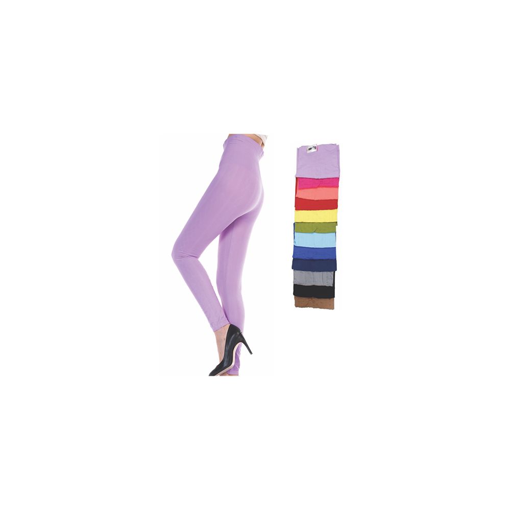 120 of Womens Fashion Leggings Assorted Colors One Size