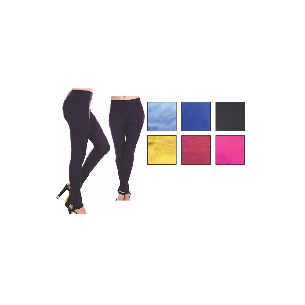 48 of Womens Fashion Leggings Assorted Color And Size