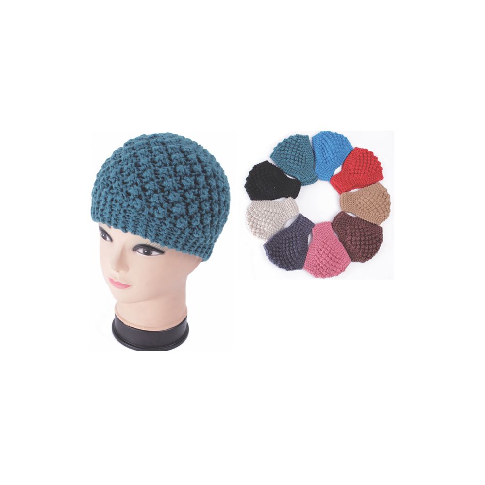120 Pieces of Fashion Winter Knitted Hat Assorted Colors