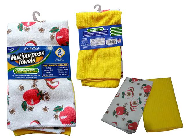 72 Pieces of 2 Pack Multipurpose Kitchen Towels