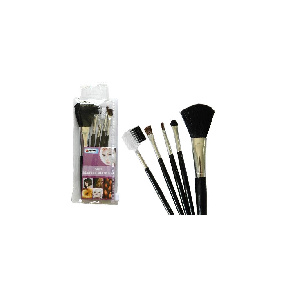 144 Pieces of 5pc Makeup Cosmetic Brush Set