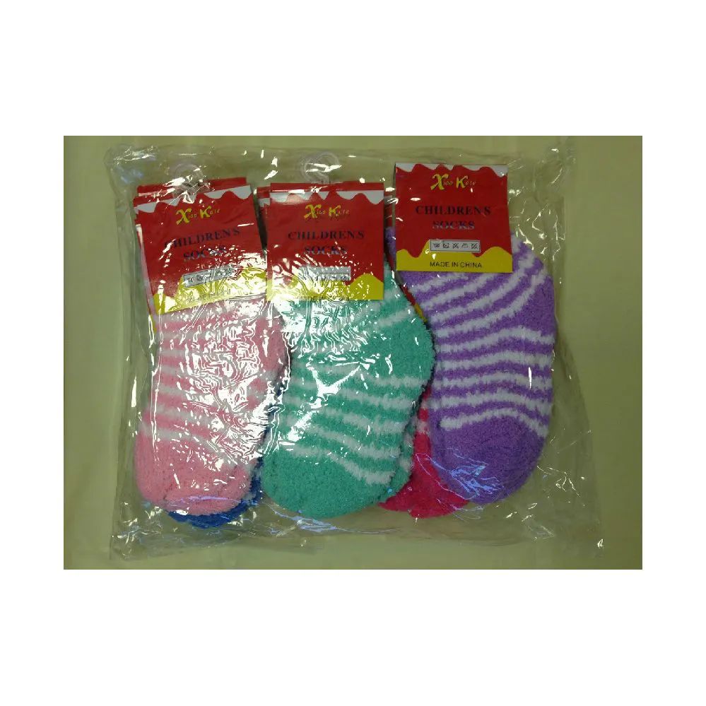 120 Pairs of Children Fuzzy Socks