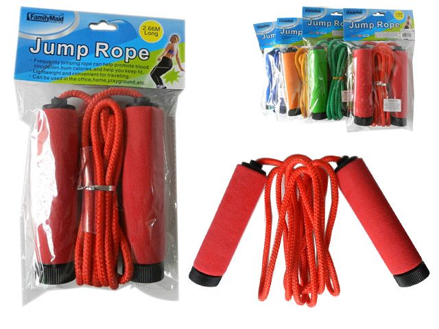 144 Wholesale Fitness Jump Rope For Kids, Outdoor Fun Activity Exercise Activity For Kids 2.66m