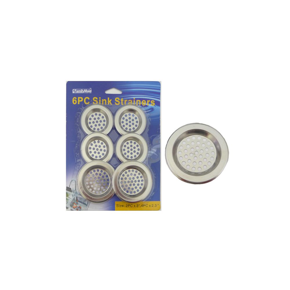 96 Pieces of 6pc Sink Strainers
