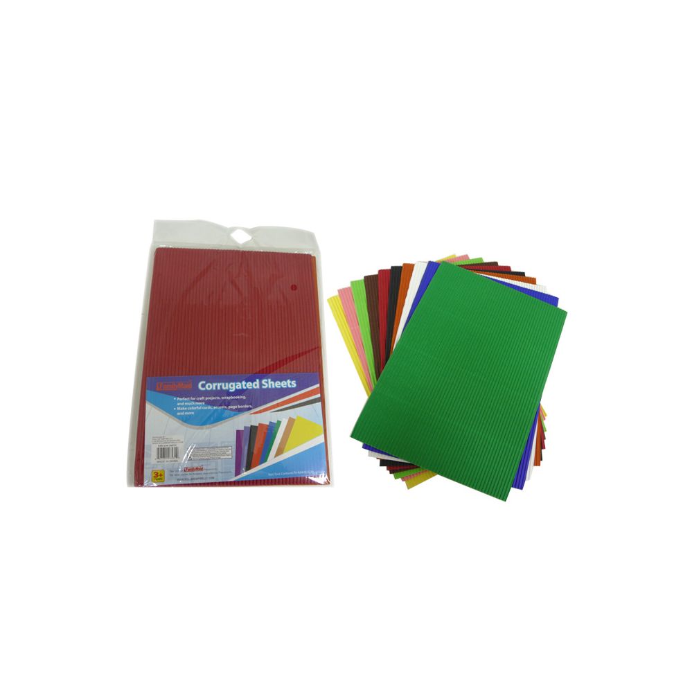 96 Pieces of Corrugated Card 10 Sheets