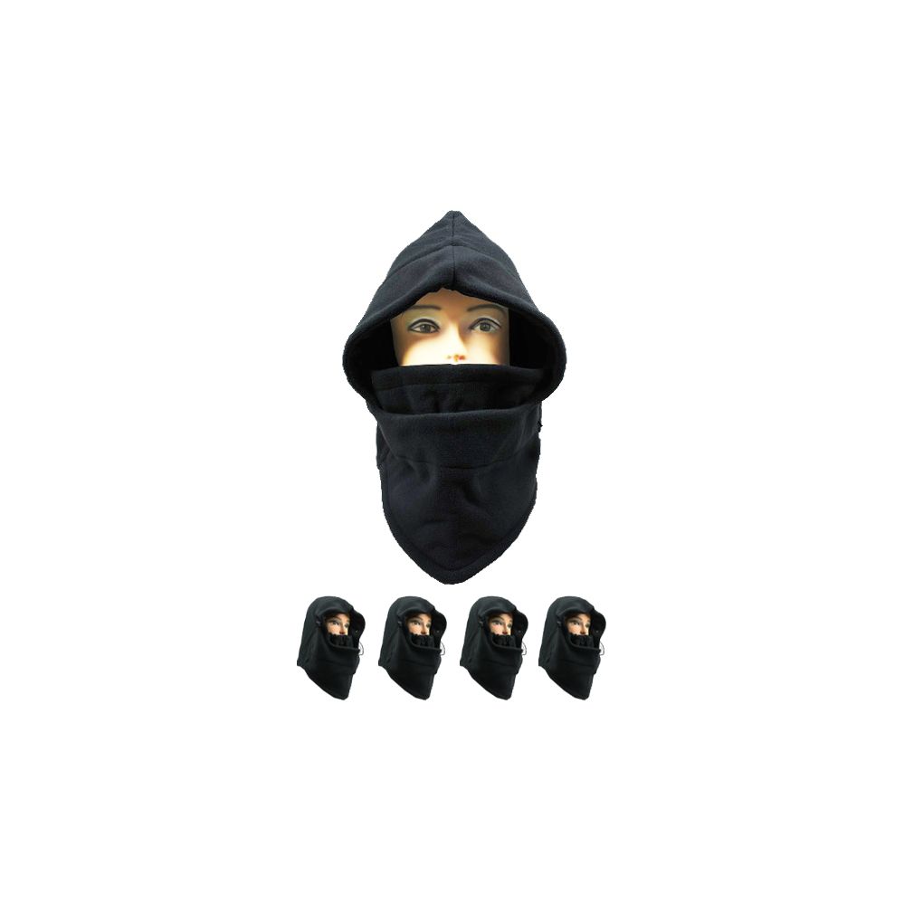36 Pieces of Unisex Adult Winter Ninja Winter Hat Black Only