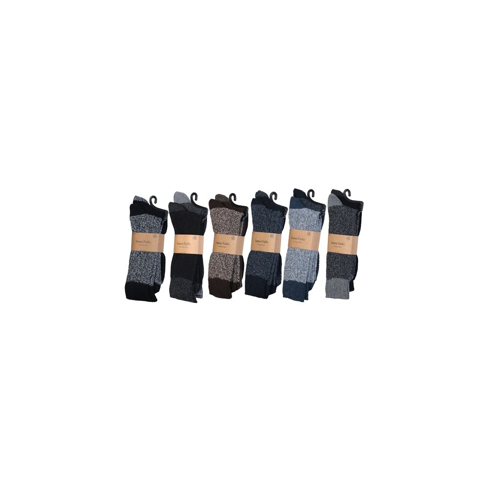 60 Pairs of Men's Heavy Boot Socks In Size 10-13 And Assorted Colors