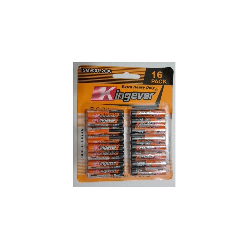 72 Wholesale 16pk Aaa Batteries [kingever]