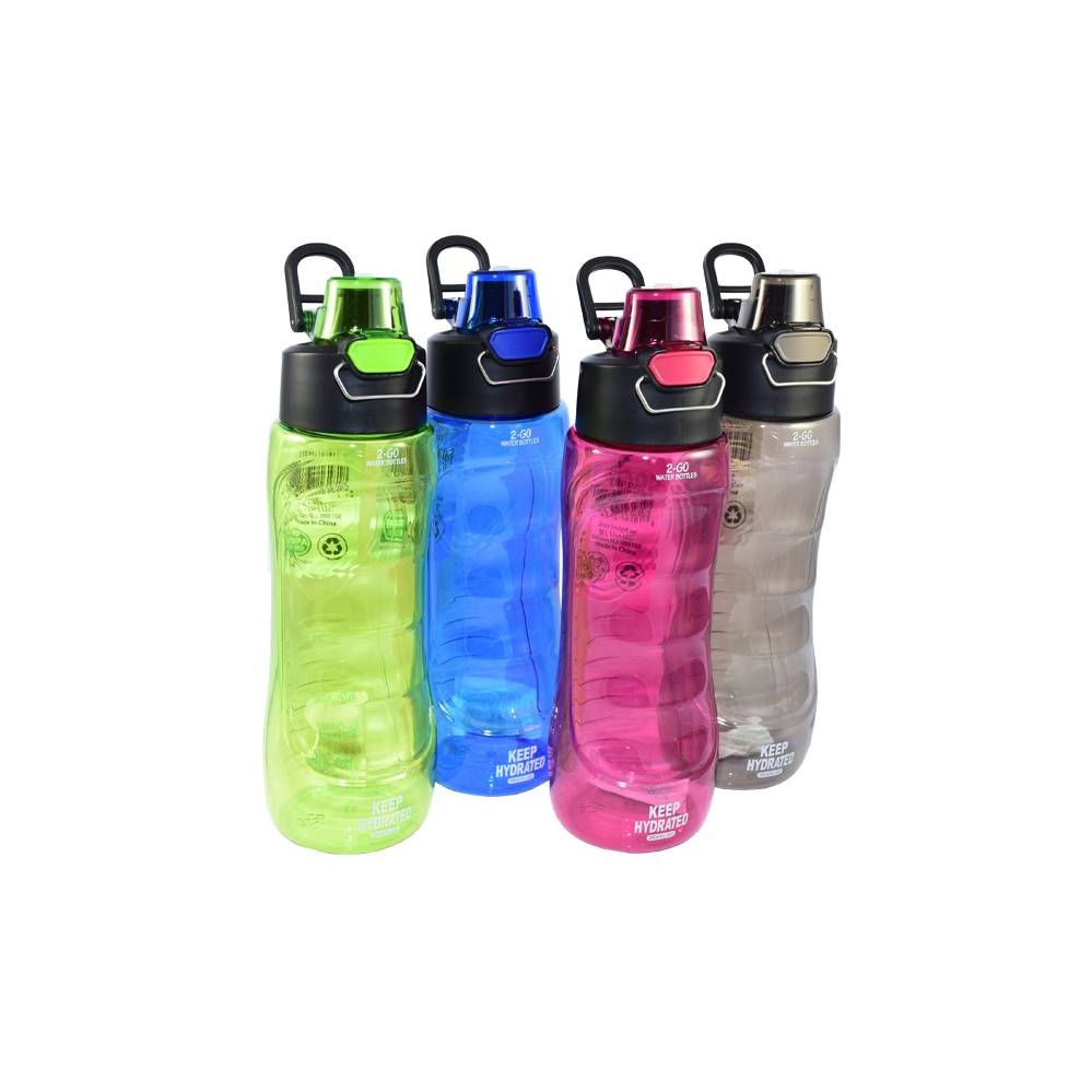 24 Pieces of Water Bottle With Filter 24oz Flip Top
