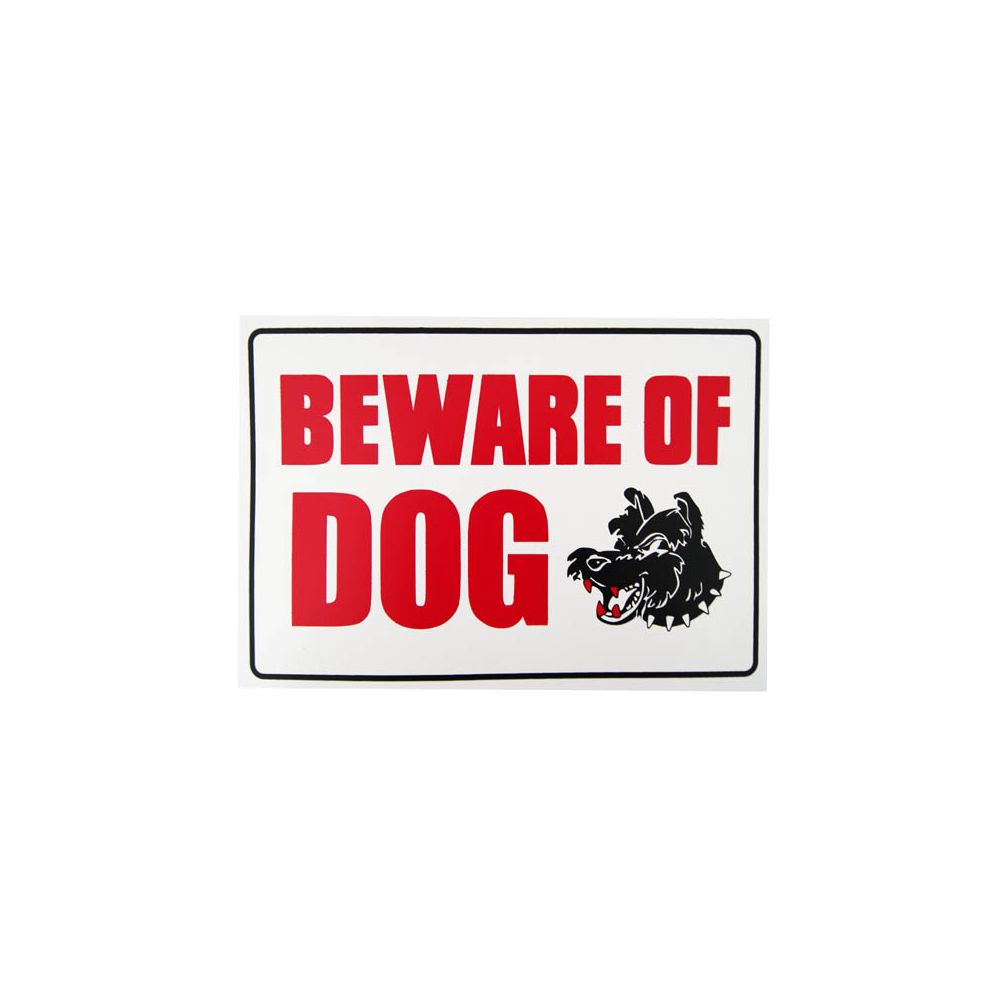 144 Pieces of Sign W/beware Of Dog 20*30cm