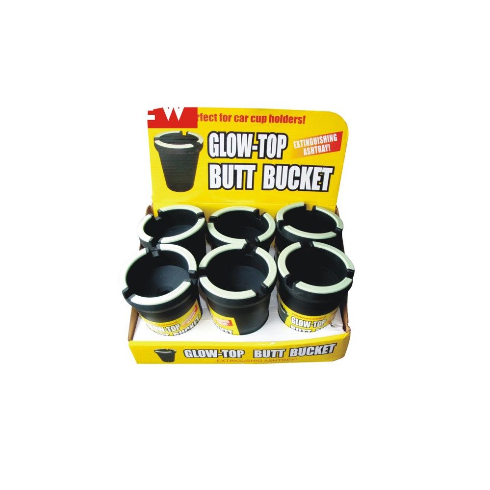 48 Pieces of Butt Bucket Counter Display Glow Top