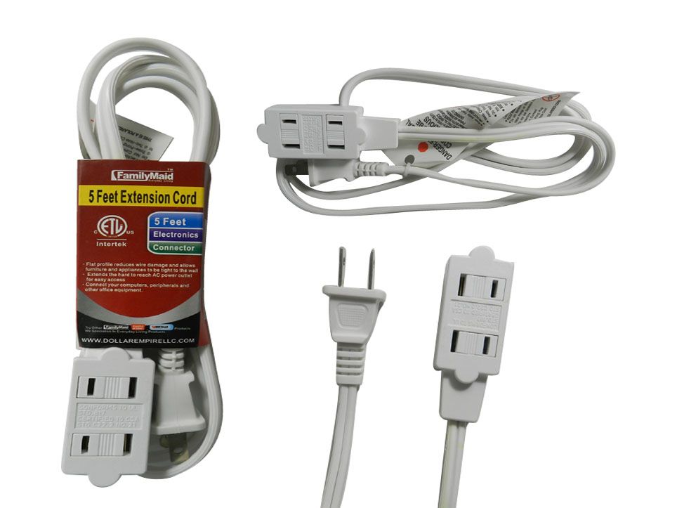 144 Pieces of Extension Cord With Sliding Cover