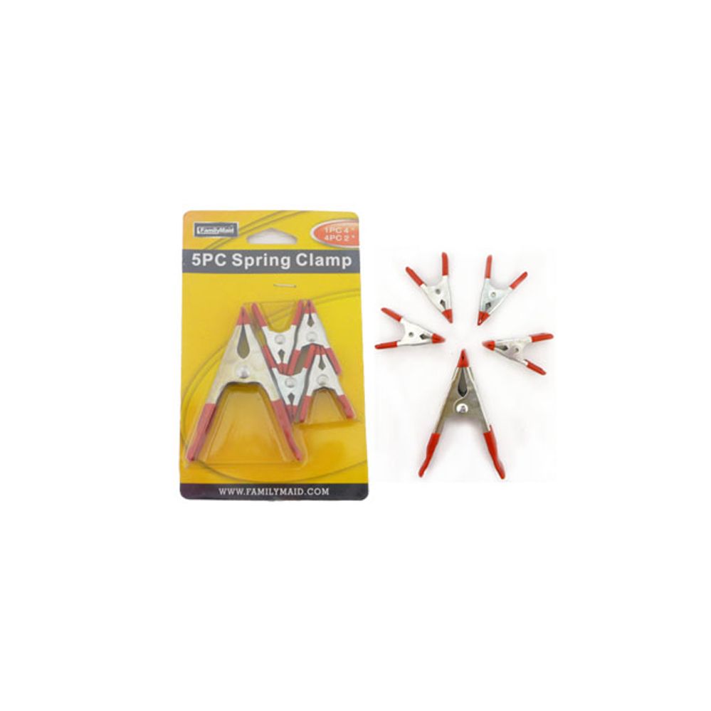 96 Pieces of 5 Pc Spring Clamps
