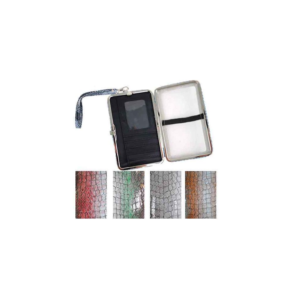 144 Pieces of Cell Phone Wallet/case In Assorted Prints/colors