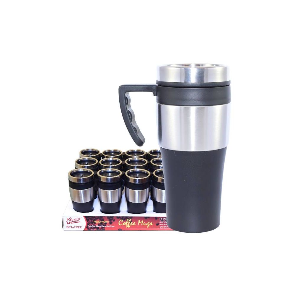 24 Pieces of Coffee Mug Insulated With Handle