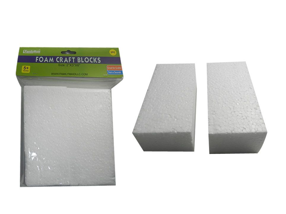 72 Pieces of 2 Piece Styrofoam Craft Blocks