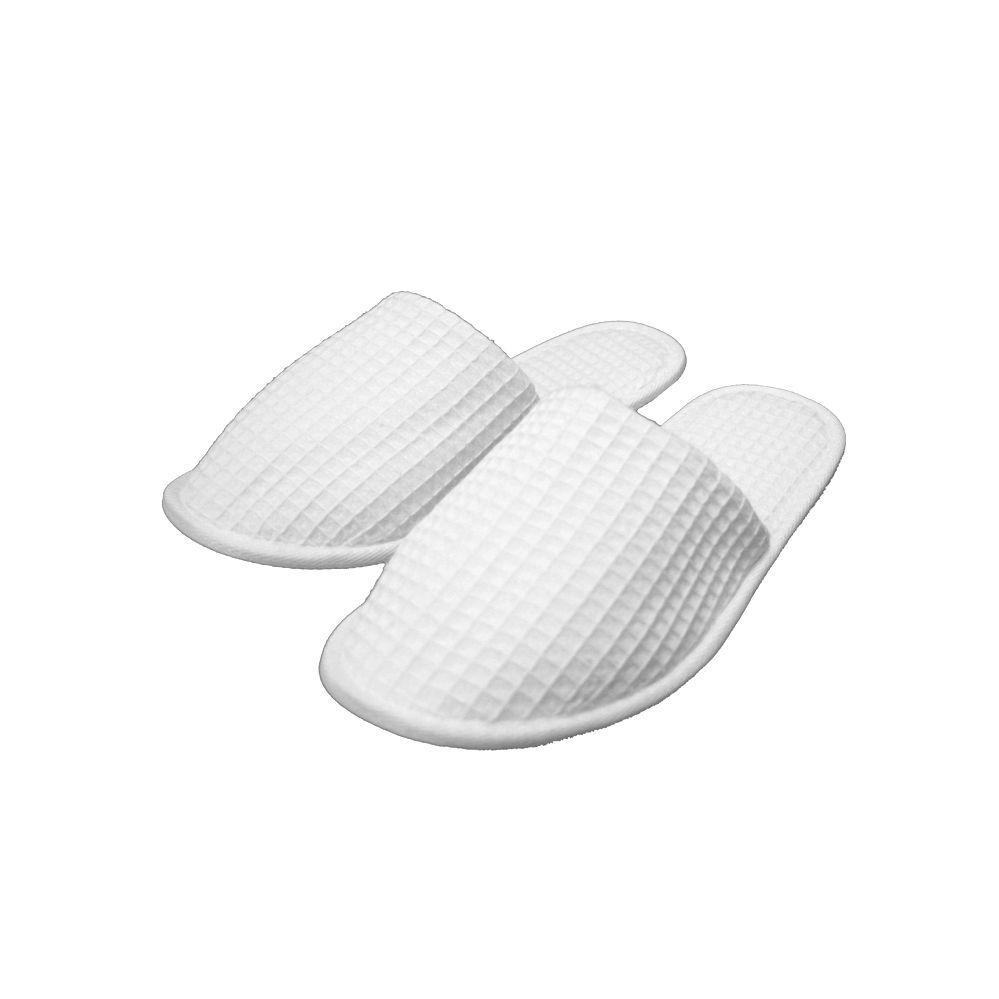 72 Pairs Waffle House/spa Slippers White Close Toe Wholesale - Women's  Slippers - at - alltimetrading.com