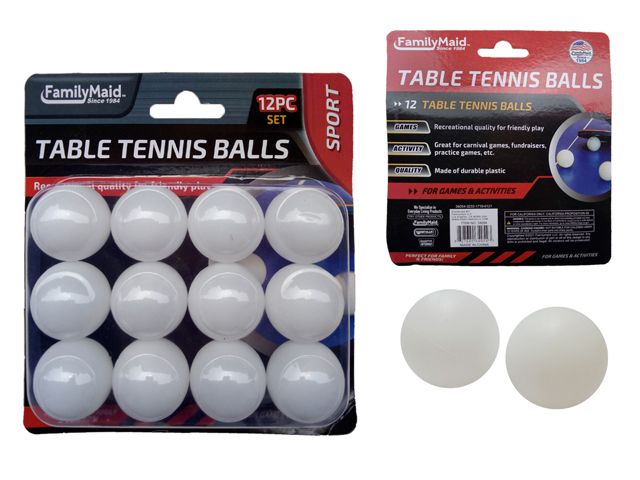 96 Pieces 12pc Table Tennis Ball - Sports Toys