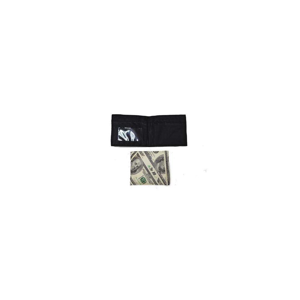 96 Pieces of Money Print Bifold Wallet
