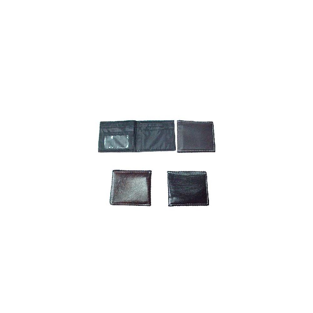 24 Pieces of Leather Like Bifold Wallet