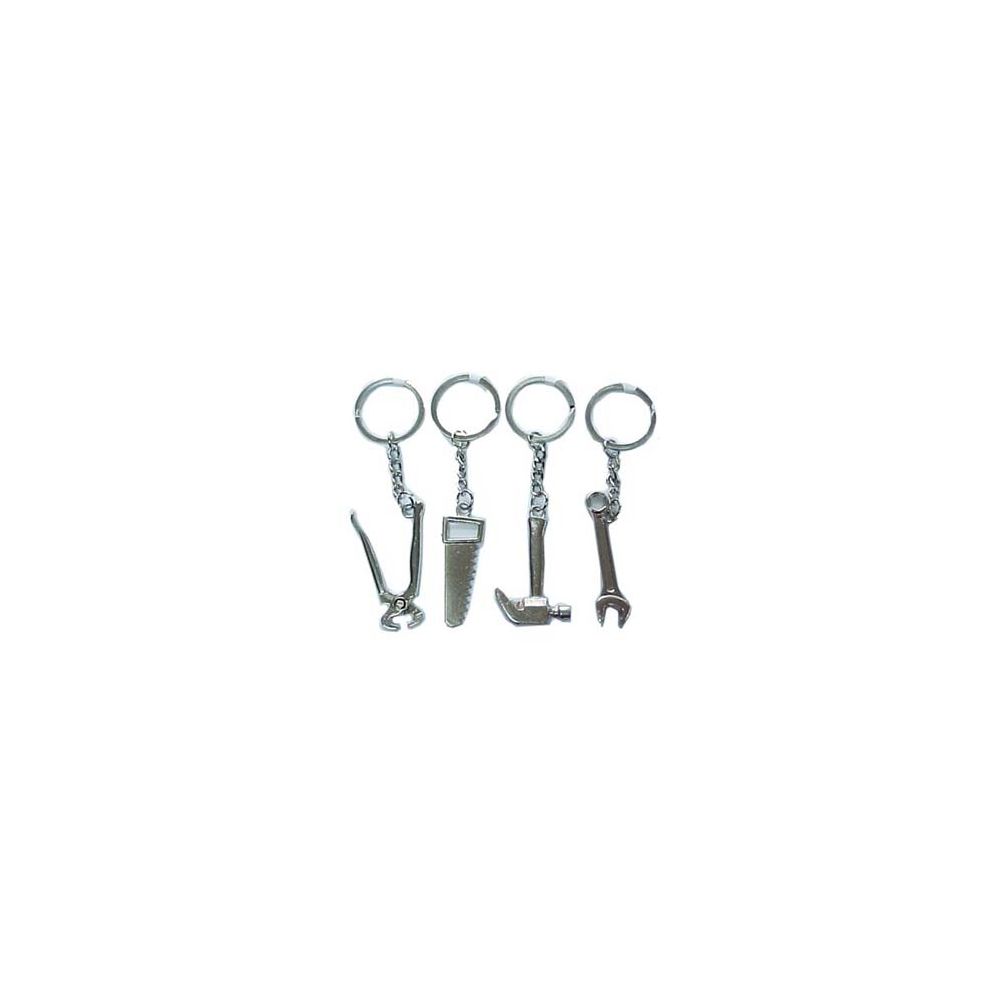 48 Pieces of Assorted Tools Metal Keychain