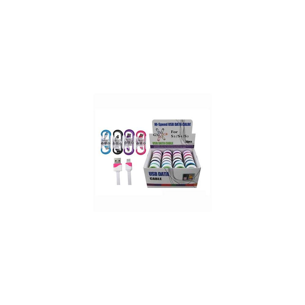 72 Pieces of Usb Micro 2 Tone Cable