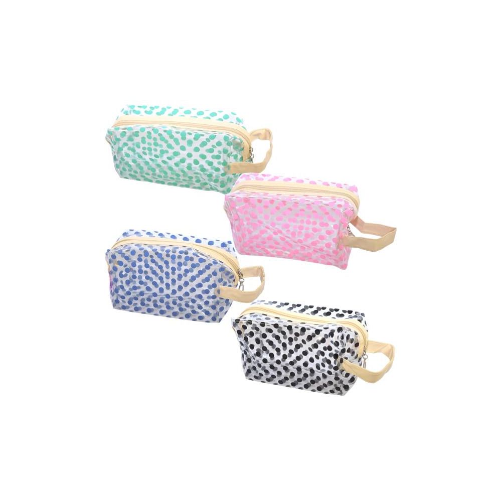 48 Pieces of Cosmetic Bag Assorted Colors Big