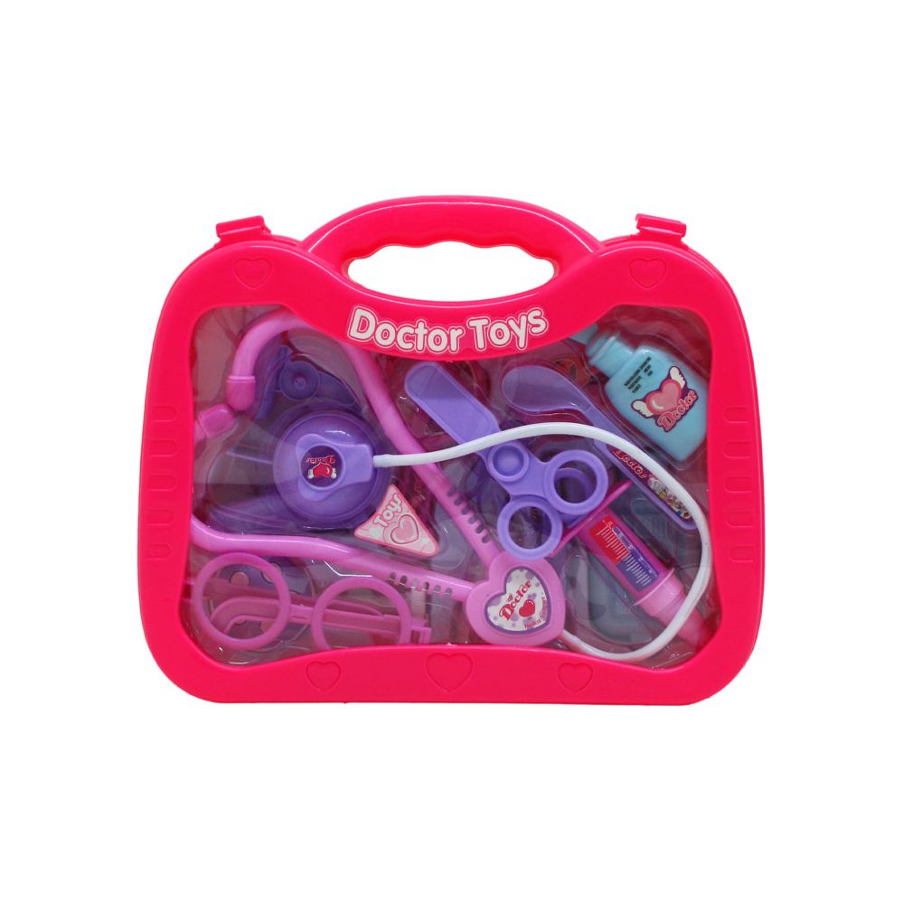 24 Wholesale Girls Doctor Play Set In Window Briefcase