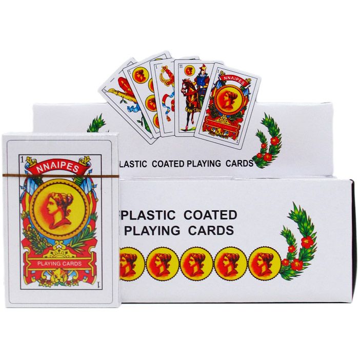 144 Pieces of 50pc Spanish Playing Cards In 12pc Display Box