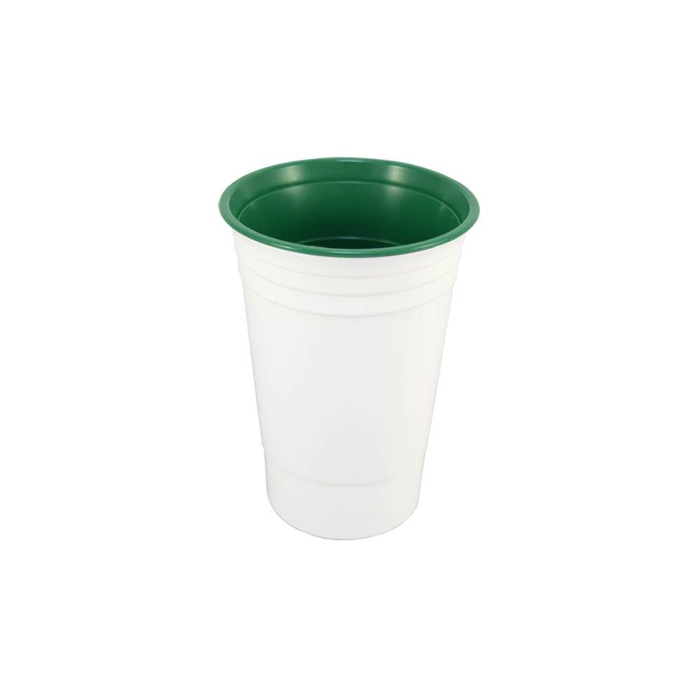 100 Wholesale 16oz Insulated Cups 16oz Double Walled ( Green Color Only)
