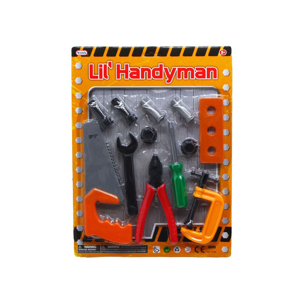 36 Wholesale Twelve Piece Little Handyman Tool Set