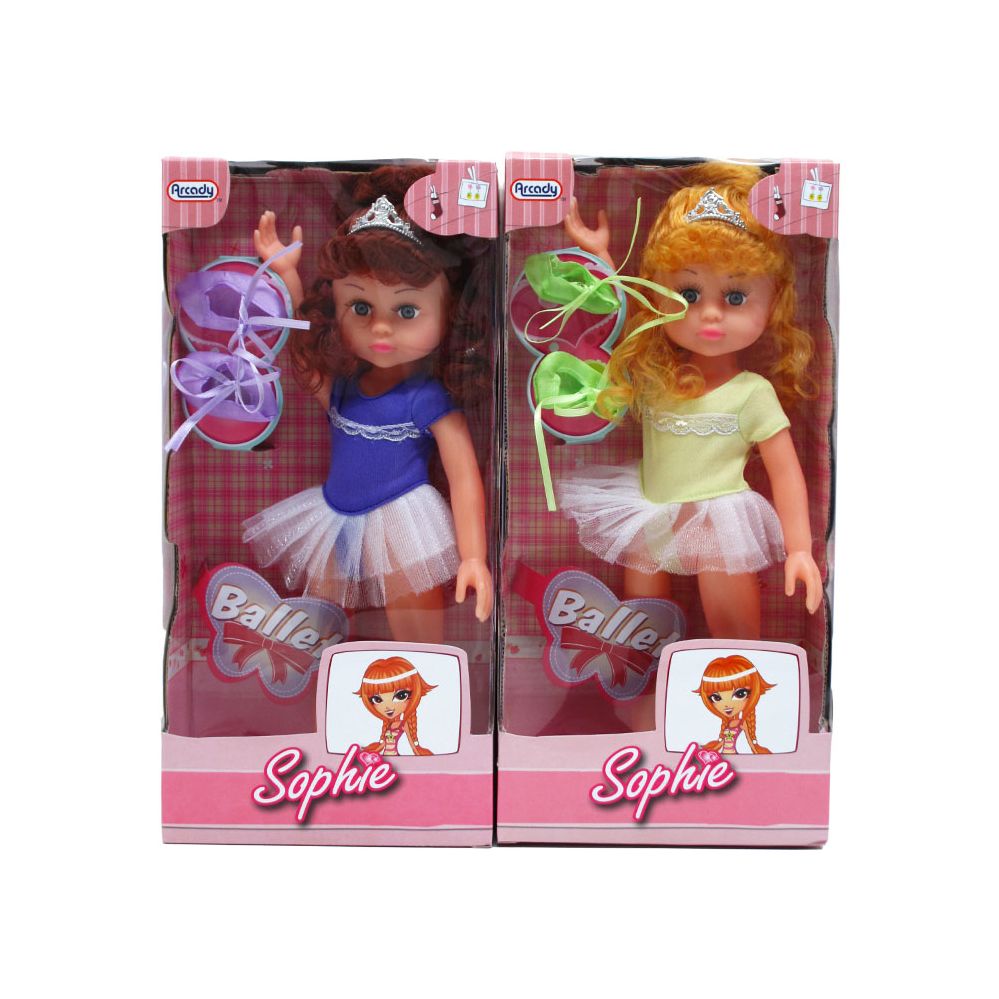 18 Wholesale 12" Sophie Doll In Window Box
