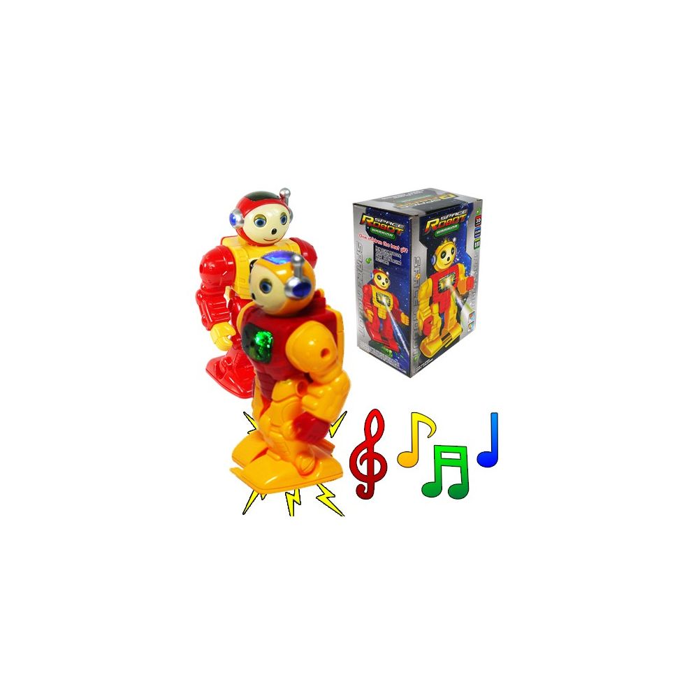 12 Pieces of Space Robot Warriors W/lights & Sound