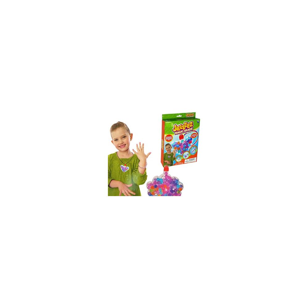 39 Pieces of Jelzeez Magic Beads Jewelry Kits.