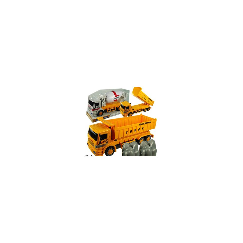 24 Wholesale Friction Powered Construction Vehicles.